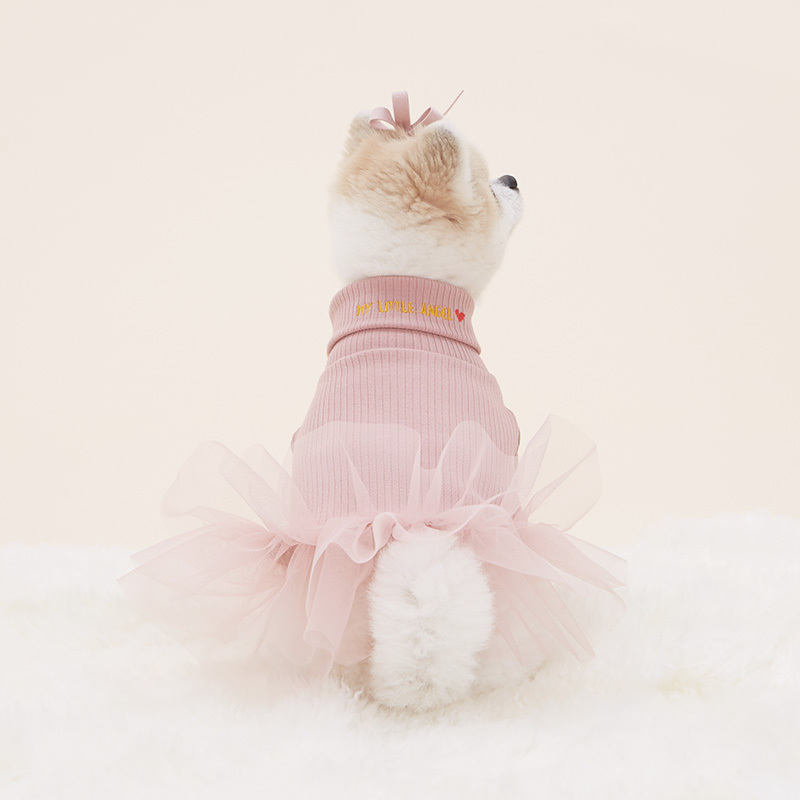 little angel dress_pink